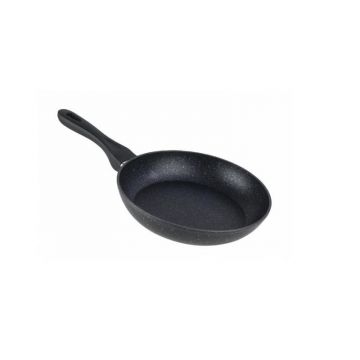 Tigaie aluminiu 26x5.2 cm, Black Sand, Cooking by Heinner
