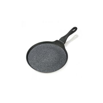 Tigaie aluminiu clatite 28x1.5cm, Black Sand, Cooking by Heinner