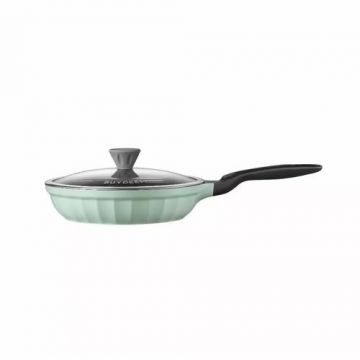 Tigaie BUYDEEM CP151-CG, Aluminiun turnat, 25 cm (Verde)