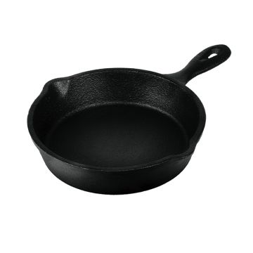 Tigaie din fonta BBQ, 15x3,3 cm