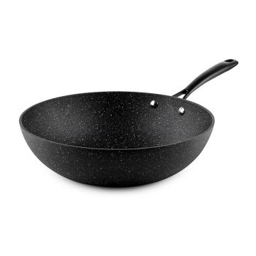 Tigaie Wok Symphony, Luigi Ferrero, 30x9 cm, aluminiu forjat