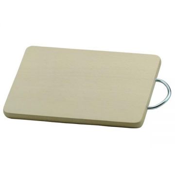 Tocator dreptunghiular cu suport metalic, 2 in 1, 24 x 16 cm