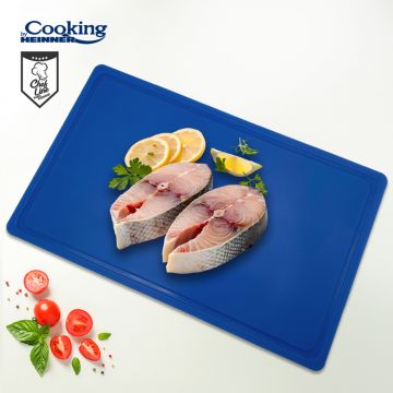 Tocator HACCP GN1/1, Cooking by Heinner, 53x32.5x2 cm, polietilena (LPDE), albastru