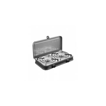 Aragaz de camping portabil cu 2 arzatoare pe gaz Cadac Pro 202P0-10-EU