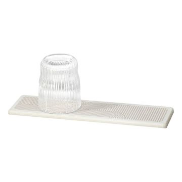 Scurgător de vase bej din diatomit 30x8 cm Damon – Wenko