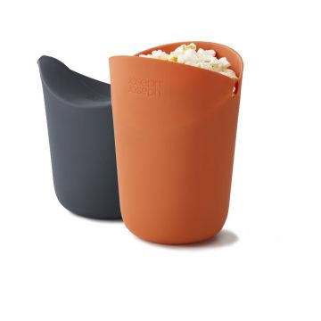 Set 2 recipiente pentru popcorn pentru cuptorul cu microunde Joseph Joseph M-Cuisine