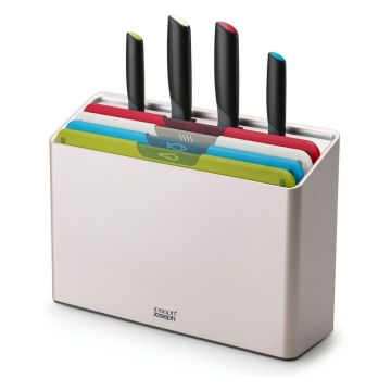 Set de tocătoare și cuțite cu suport 10x32 cm Folio Icon Plus – Joseph Joseph