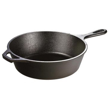 Tigaie inalta rotunda din fonta cu maner Lodge 26 cm L-8DSK3