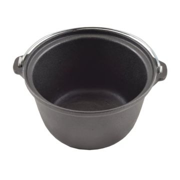 Ceaun din Fontă 3 L – Durabil și Versatil, Ideal pentru Gătit Tradițional