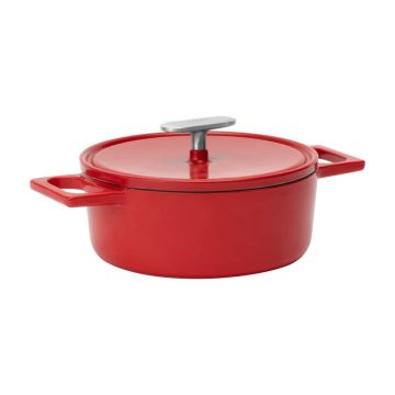 Cratiță cu capac din fontă 2 l adecvată pentru plita cu inducție Mattia 3.0 – FABINI