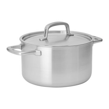 CratiÈu009BÄcu capac din oÈu009Bel inoxidabil 5,5 l adecvatÄpentru plita cu inducÈu009Bie Lucca 3.0 âu0080FABINI