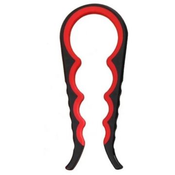 Deschizator Sticle si Borcane din Plastic si Silicon, Perfect Home, Diverse Culori