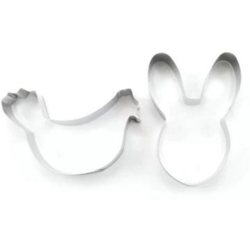 Forme Creative din Otel Inoxidabil, Gaina si Cap de Iepuras, Perfect Home