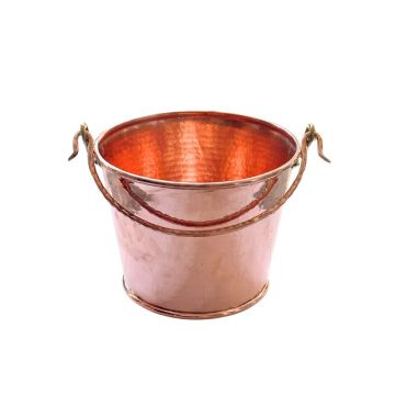 Galeata din Cupru pentru gheata, apa, colectare distilate, 10 Litri