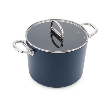 Oală cu capac/cu suprafață ceramică adecvată pentru plita cu inducție Space – Joseph Joseph