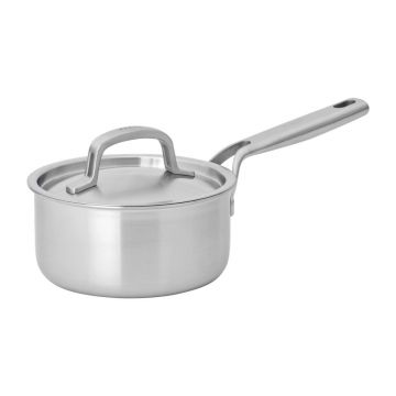 Oală cu capac din oțel inoxidabil 1,2 l adecvată pentru plita cu inducție Lucca 3.0 – FABINI