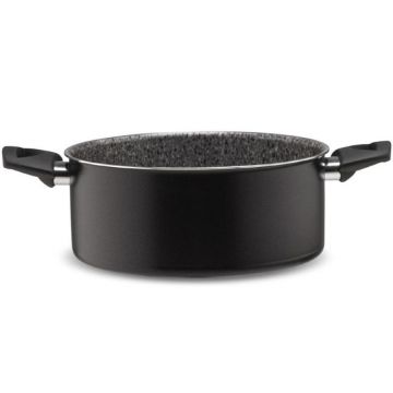 Oala Rotunda cu Doua Manere si Capac, 20 cm, Live Induction, Italia, Piardi
