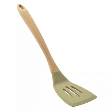 Paleta Carne, Silicon, Maner Lemn, 33 cm, Perfect Home