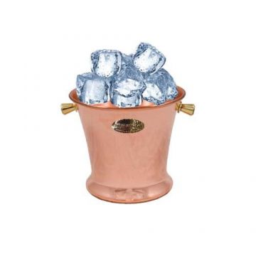Recipient din Cupru Solid pentru Gheata, Fabricat in Grecia