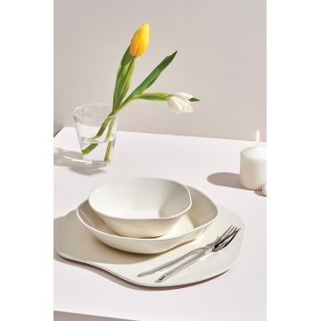 Set 2 boluri Kutahya Porselen, SKL02BKS0014, Ø23 cm, portelan, alb