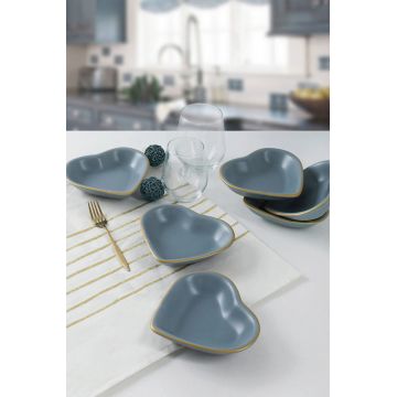 Set boluri ceramice, Hermia, 275KRM1194, Gri