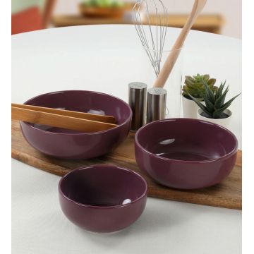 Set boluri ceramice, Hermia, 275KRM1338, Antibacterian, Mov