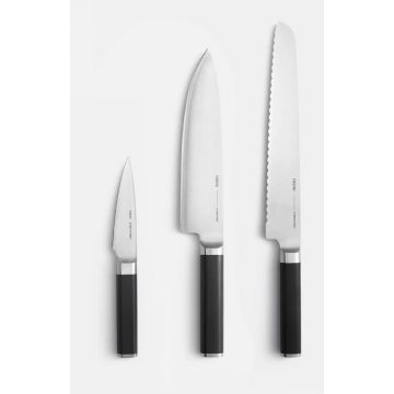 Set de cuțite din oțel inoxidabil 3 buc. Trino – FABINI