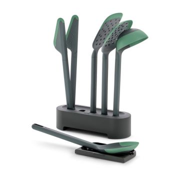 Set de ustensile de bucătărie cu suport 5 buc. – Lékué