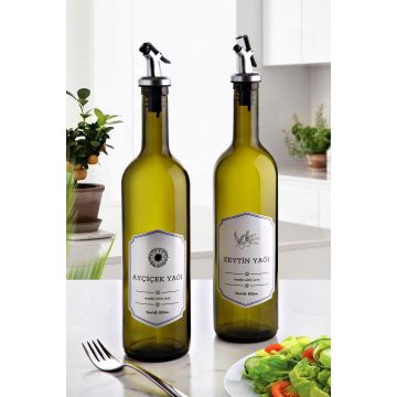 Set dozator de ulei, Multicolor, 7.5x34x7.5 cm