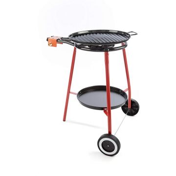 Set Profesional Pentru Gatit Lucia Garcima – Arzator Paella Gaz Ø40 cm, Tigaie Grill 46 cm