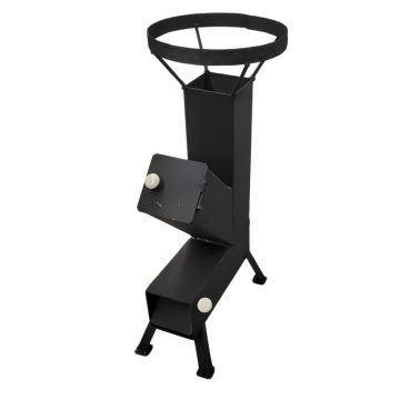 Soba pentru Grill, Gatit, tip Racheta, lemne