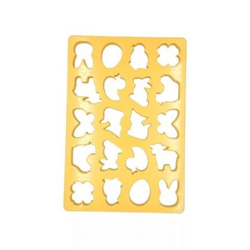 Taietor de Prajituri cu Tematica de Paste,  Multicutter, 20 Forme