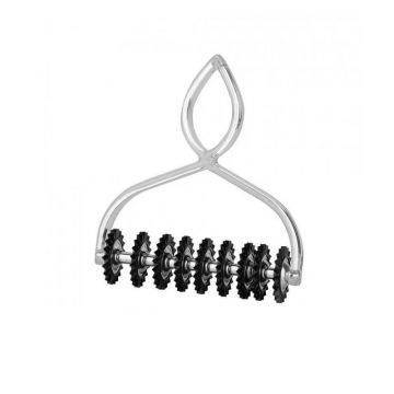 Taietor Urechiuste Metal, 14 cm, Diametru Role 3.5 cm, Maner Plastic