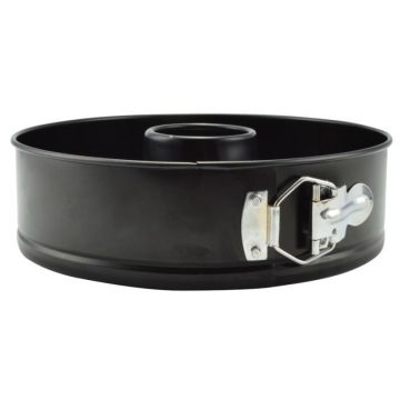 Tava Copt pentru Chec, Rotunda, Diametru 24.5 cm, Antiaderenta si Fund Detasabil, Perfect Home