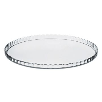 Tavă de servit din sticlă ø 32 cm – Orion