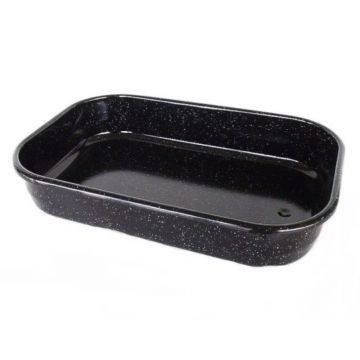 Tava pentru Copt Emailata, 40 x 27 cm, Perfect Home