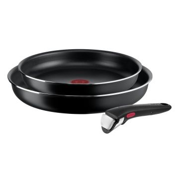 Tigăi 2 buc. ø 26 cm INGENIO EASY COOK & CLEAN BLACK L1549013 – Tefal