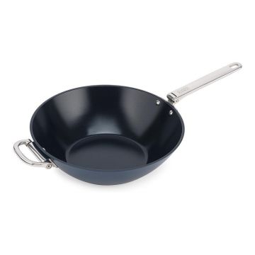 Tigaie tip wok cu suprafață ceramică ø 32 cm Space – Joseph Joseph