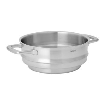 Vas de gătit la aburi din oțel inoxidabil Lucca 3.0 – FABINI Vas de gătit la aburi din oțel inoxidabil Lucca 3.0 – FABINI