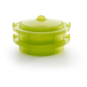 Vas de gătit la aburi din silicon – Lékué