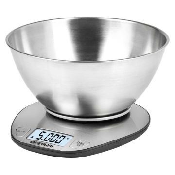 Cantar de Bucatarie cu Bol, din Inox, 5 kg, G3Ferrari Linea