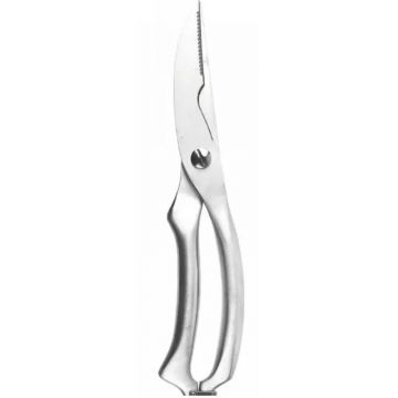 Foarfeca pentru Taiat Pui si Peste, Crom, 25 x 9 cm, Perfect Home