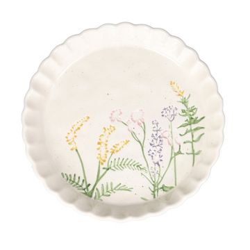 Forma de copt tarta, Risveglio, Brandani, 26.5x4.5 cm, ceramica