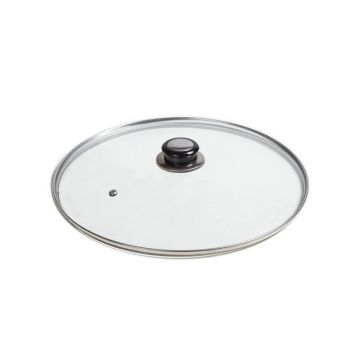 Set 2 x Capac pentru Oala, din Sticla, Diametru 28 cm, Zilan