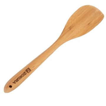 Spatula cu margini rotunjite, Zokura, bambus (*)2, 30 cm