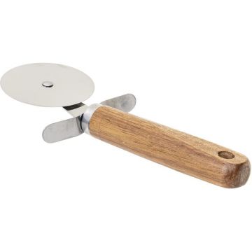 Taietor Pizza, Manere din Lemn, Lungime 20.5 cm