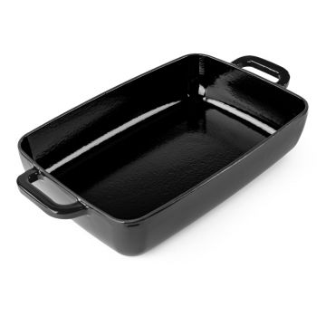 Tava de copt, Luigi Ferrero, Opera FR-3320, 40.8x23.2x7.5 cm, fonta emailata