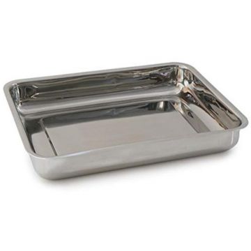 Tava pentru Cuptor, din Inox, 41 x 32 x 5.50 cm, Grunberg