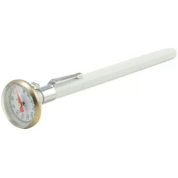 Termometru Carne, 12 x 2 cm, Design Compact, Afisaj Digital, Otel