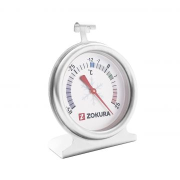 Termometru frigider, Zokura, -50°C/25°C, inox